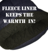 Fleece Liner Keeps the Warmth in!