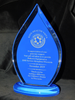 ACR-A685-FLM-BLU: Blue Flame Series Acrylic Award
