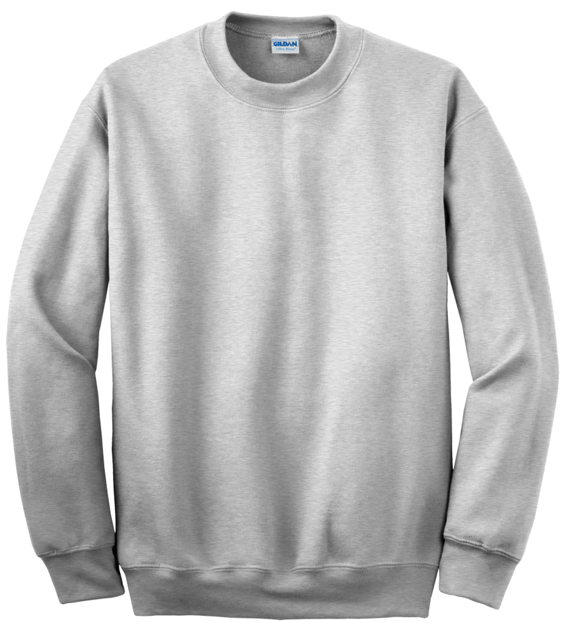 gildan ash grey sweatshirt