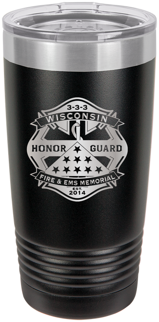 WHG-PC-LTM72-LSR: 20 oz. Ringneck Vacuum Insulated Tumbler with Clear Lid