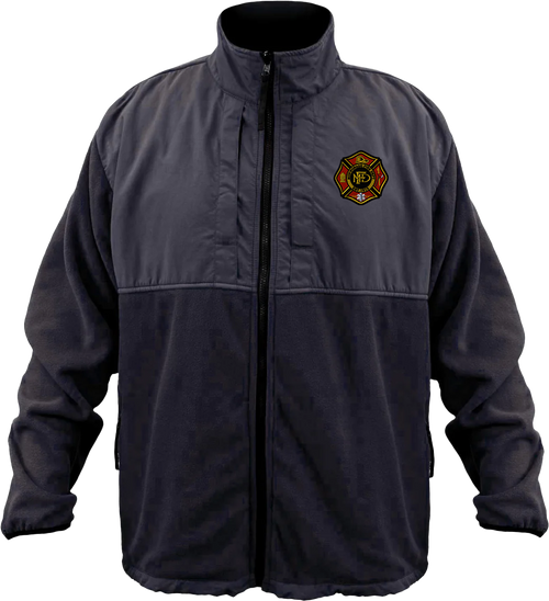 MKFD-3555: 3-in-1 Hi-Viz Navy Rescue Jacket