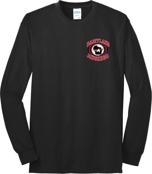 DBUS-PC55LS-DTF-MLTI: 50/50 5.5oz Long Sleeve T-Shirt