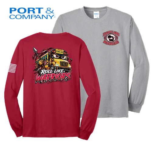 DBUS-PC55LS-DTF-MLTI: 50/50 5.5oz Long Sleeve T-Shirt