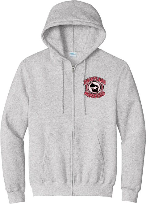 DBUS-PC90ZH-DTF-MLTI: Pullover Hoodie w/Full Zip