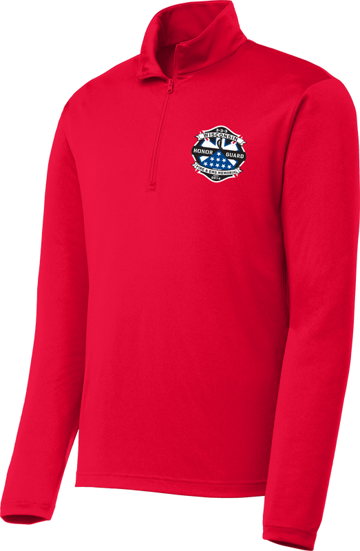 WHG-ST357-HTV: Mens  1/4 Zip Sweatshirt - Lightweight