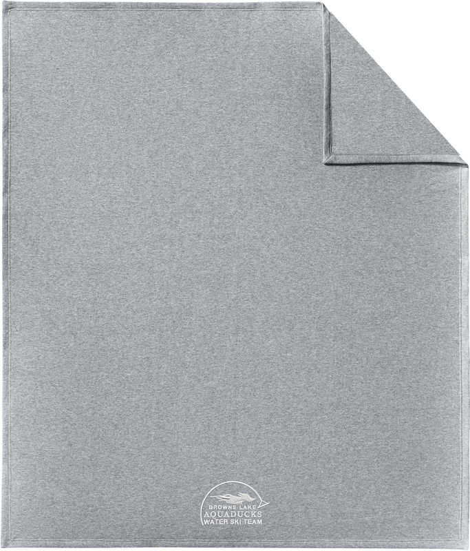 AQD-BP79-ATH-EMB: Athletic Oversized Core Fleece Sweatshirt Blanket