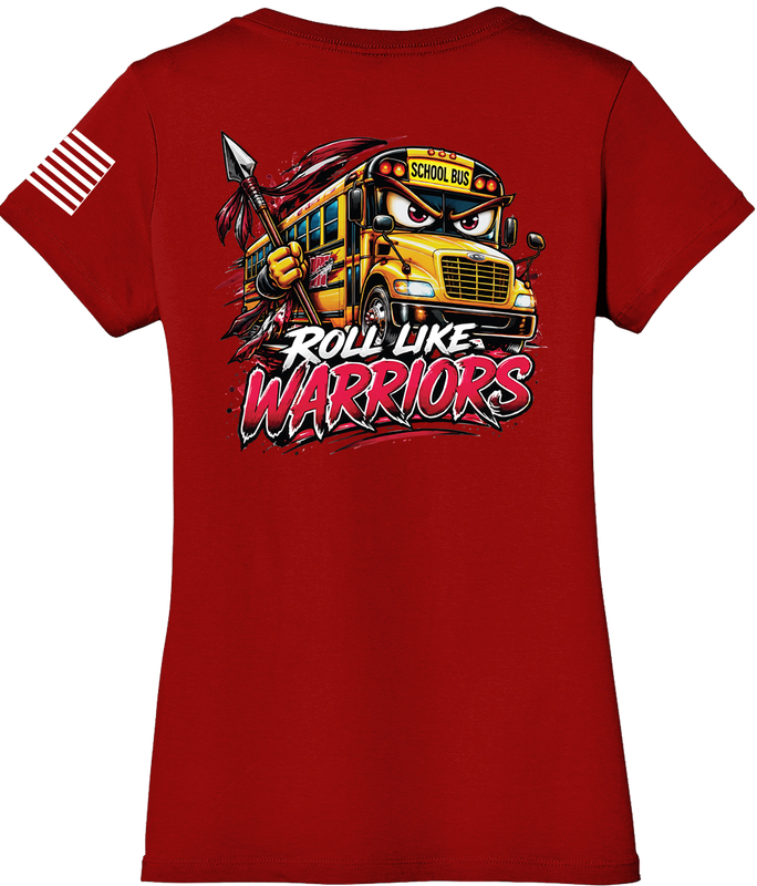 DBUS-DM1117L-DTF-MLTI: Women’s Perfect Weight V-Neck Tee