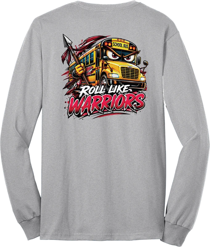 DBUS-PC55LS-DTF-MLTI: 50/50 5.5oz Long Sleeve T-Shirt