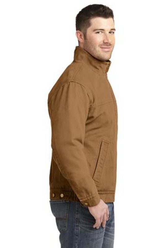 CSJ40: Washed Duck Cloth Flannel-Lined Work Jacket by CornerStone