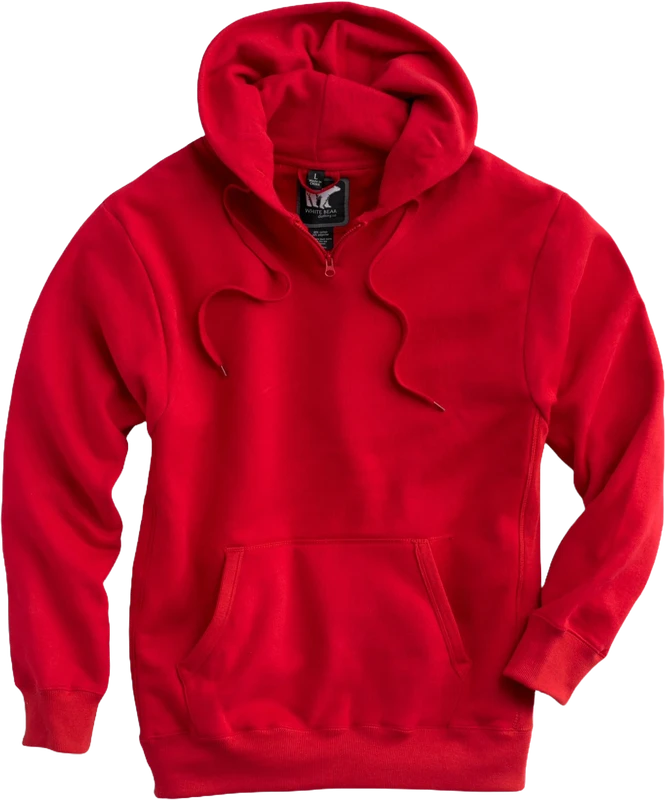 WB-1000: 11 oz Heavyweight Quarter Zip Hoodie by White Bear Clothing Co.