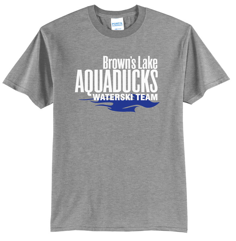 AQ-PC55Y: Youth Screened Core Blend Tee by Port & Company 