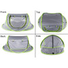 Zone Tech® Portable Baby Camping Bed With Mosquito Net product image