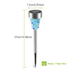 Solarek® Stained Glass Style Solar Garden Pathway Lights, 6 ct. (2-Pack) product image