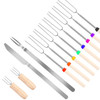 LakeForest® Stainless Steel Roasting Sticks Set with Bonus Utensils product image