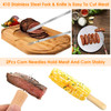 LakeForest® Stainless Steel Roasting Sticks Set with Bonus Utensils product image