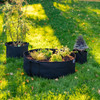 Raised Garden Bed Eco-Friendly Fabric Planter Bag with Saucer product image