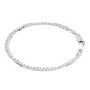 14K Gold Plated Cuban Curb Link Anklet  product image