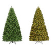Pre-Lit 6-, 7-, or 8-Foot PVC Spruce Hinged Christmas Tree  product image
