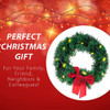 Zone Tech Car Wreath With Led Lights And 12V Plug product image