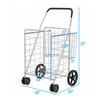 Jumbo Folding Rolling Shopping Cart product image