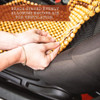Zone Tech® Wood Beaded Car Seat Cover product image