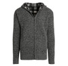 Men’s Casual Fleece Lined Sweater Jacket with Hoodie product image