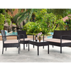 4-Piece Rattan Patio Sofa Set product image