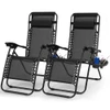 NewHome™ Zero Gravity Chairs with Cup Holders (Set of 2) product image