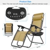 NewHome™ Zero Gravity Chairs with Cup Holders (Set of 2) product image