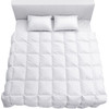 All Season Box Stitched Down Alternative White Comforter product image