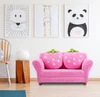 Kids' Pink Strawberry Cushion Sofa product image