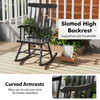 Glossy Finish Wooden Rocking Chairs (Set of 2) product image