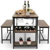 Dining Table Set with 2 Benches product image