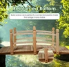 5-Foot Outdoor Wooden Garden Bridge product image