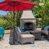 Goplus 36lb Weighted Square Umbrella Base Stand  product image
