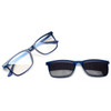 WaveBalance® Blue Light Reducing Glasses with Clip-on Sunglasses product image