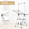 Clothes Drying Rack with 6-Level Adjustable Height product image