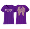 Women's Football Angel T-Shirt product image