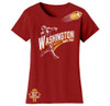 Women's Football Theme T-Shirt product image