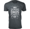 Men's ‘Only The Greatest Dads Get Promoted’ T-shirts product image
