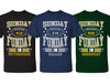 Men's Sunday Funday Football T-Shirt product image