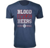 Men's Blood Sweat & Beers Football Cotton T-Shirts product image