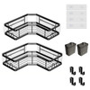 NewHome™ Corner Shower Shelves (2-Pack) product image