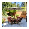 10-Foot Outdoor Patio Umbrella with Bright Solar LED Lights product image