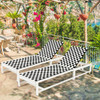 Costway Adjustable Reclining Patio Lounge Chair (2-Pack)  product image