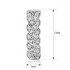 0.25CT Natural Diamond Infinity Hoop Earrings product image