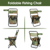LakeForest® Foldable Fishing Chair with Cooler Bag product image
