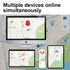 Portable GPS Tracking, Smart Anti Loss Device, GPS Smart Finders Tracker Device for Kids Pets Green product image