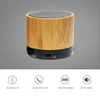 Zummy Bamboo Mini Portable Cylinder Bluetooth Speaker product image