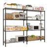 2-Piece Adjustable Heavy Duty Storage Shelving Unit product image